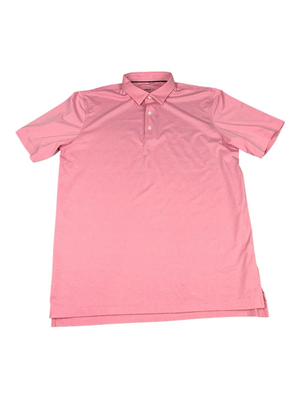 Johnnie O Golf Polo Shirt, Short Sleeves, Salmon Red, Men’s Sz Large, Korea